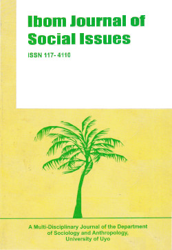 					View Vol. 10 No. 1 (2020): Ibom Journal of Social Issues
				